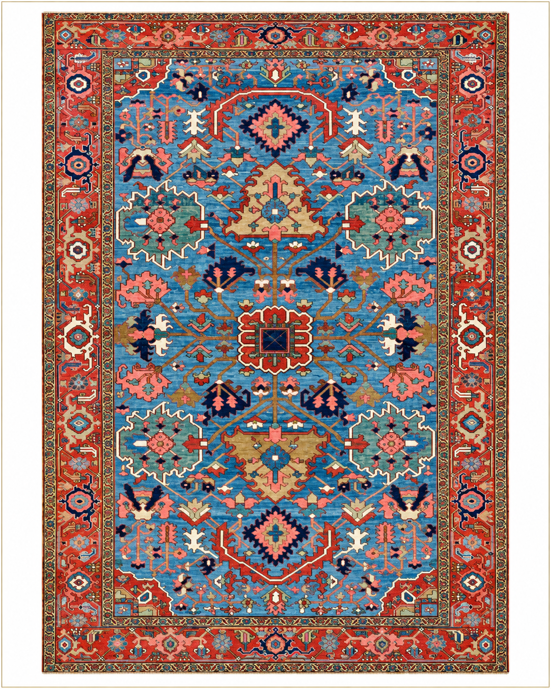 History of Heriz Rugs