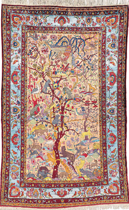 A breath taking Mohtasham kashan that is very well executed