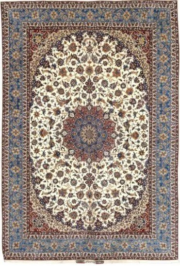 Mahmoud Akbaroff operates a high-end Isfahan workshop dedicated to classical Persian carpets.