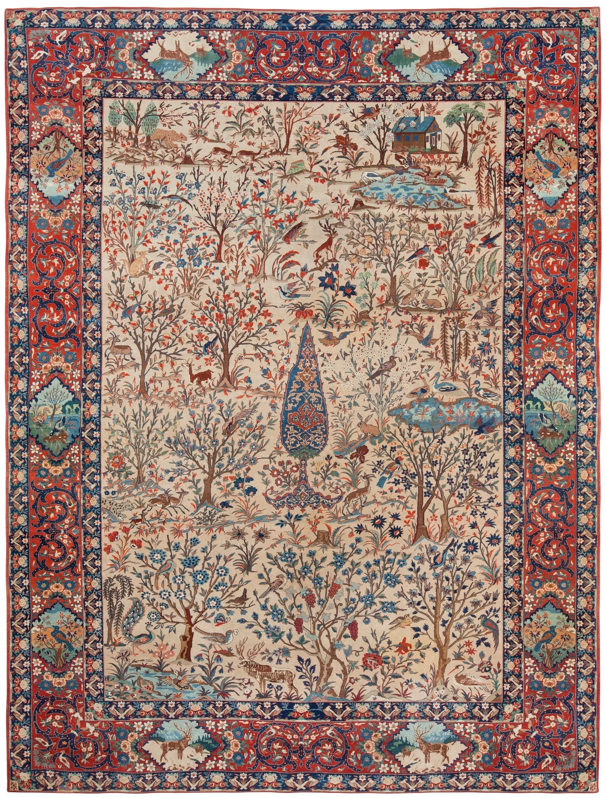 beautiful isfahan rug