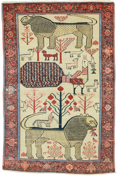 Key Visual Elements of Malayer Rugs